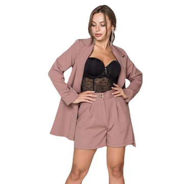 Summer Short Women Blazer Suit Mother of the Bride Suits Slim Fit Outfits Evening Party Wedding Wear 2 Pieces