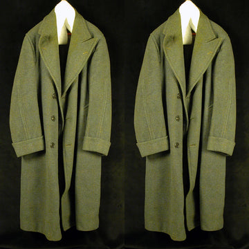 Manteau long vert pour homme, couleur unie, simple boutonnage, chaud, en laine, poches, style décontracté, pour le travail, au quotidien, sur mesure
