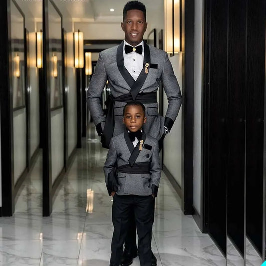 Men Wedding Tuxedos with Belt Custom Made Single Jacket Groom Groomsmen Suit Men Formal Wear