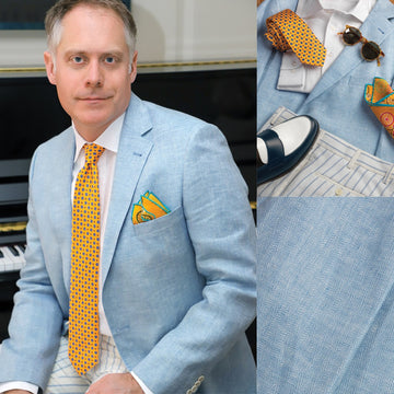 Herringbone Men's Suit 2 Pieces Blazer Pants One Button Peaked Lapel Business Slim Fit Blue Wedding Groom Tailored Costume Homme