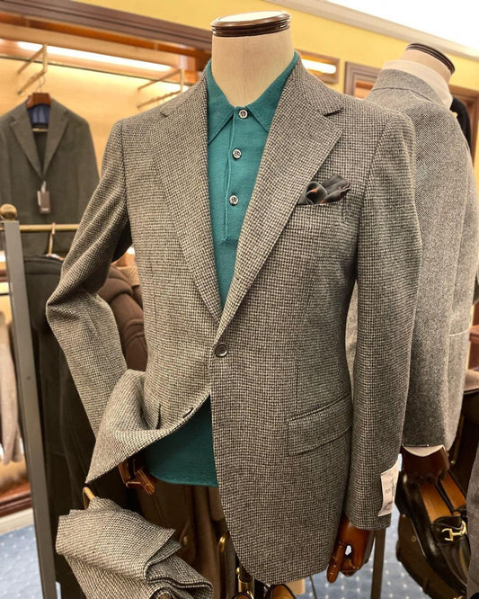 Costume 2 pièces pour homme, blazer et pantalon, simple boutonnage, tenue de travail décontractée pour mariage et soirée