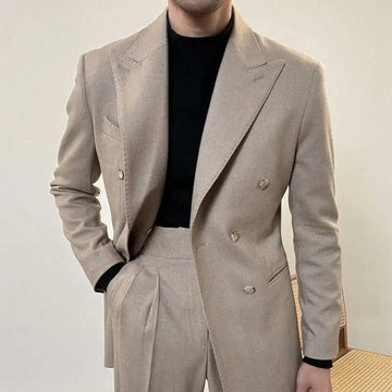 Casual Office Party Prom Costume Homme Men Tuxedo Suit Winter Business Dress Suit Wedding Suit for Men Versatile