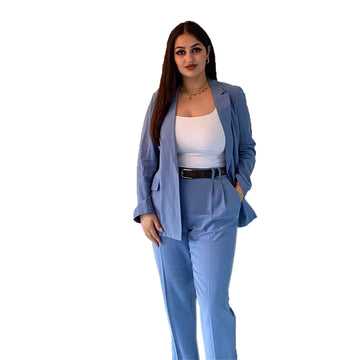 Trajes de verano para mujer, tallas grandes, para novia, fiesta, graduación, esmoquin, blazer, traje informal (chaqueta + pantalón)