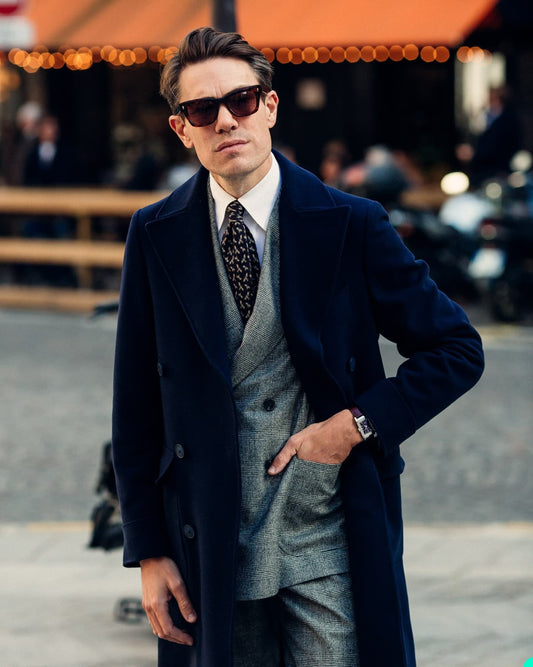 Vintage Men Suits Tweed One-Piece Suit Tweed Business Jacket Custom Wedding Tuxedos