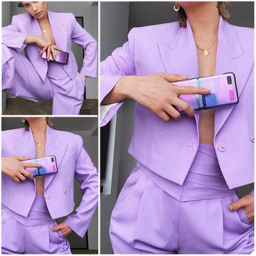 Ensemble 2 pièces pour femme, pantalon, short, blazer, tenue de soirée formelle, smoking, robe pour jeune fille