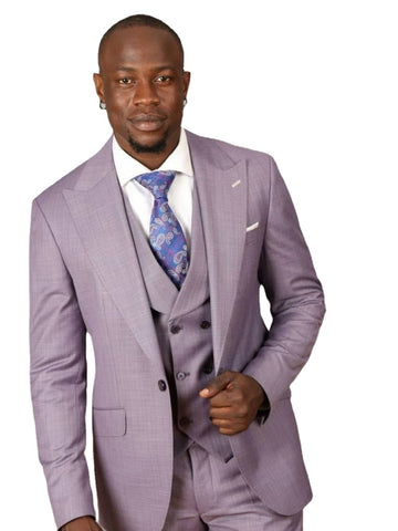 Costume de mariage pour homme, coupe cintrée, sur mesure, grande taille, un bouton, robe formelle de luxe, costume gentleman 3 pièces