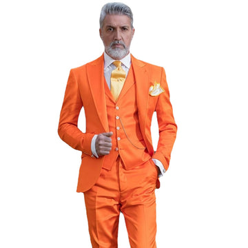Design Slim Fit 3 Pieces Suit Custom Made Groomsmen Tuxedo Suits for Wedding Party Costume Homme Mariage
