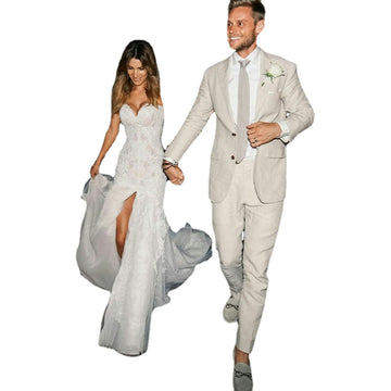 Grey Costume Homme Coat Pant Terno Slim Fit Men Wedding Suits Formal Ceremony Blazers Custom Made Groom Tuxedos 2 Pcs