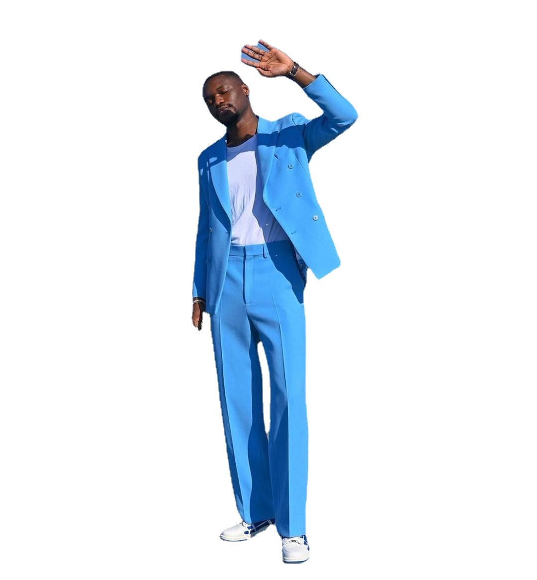 Full Men's Suit Slim Fit Luxury Groom Suit For Wedding Man Dress Men Designer Formal Clothes 2 Pieces Outfits
