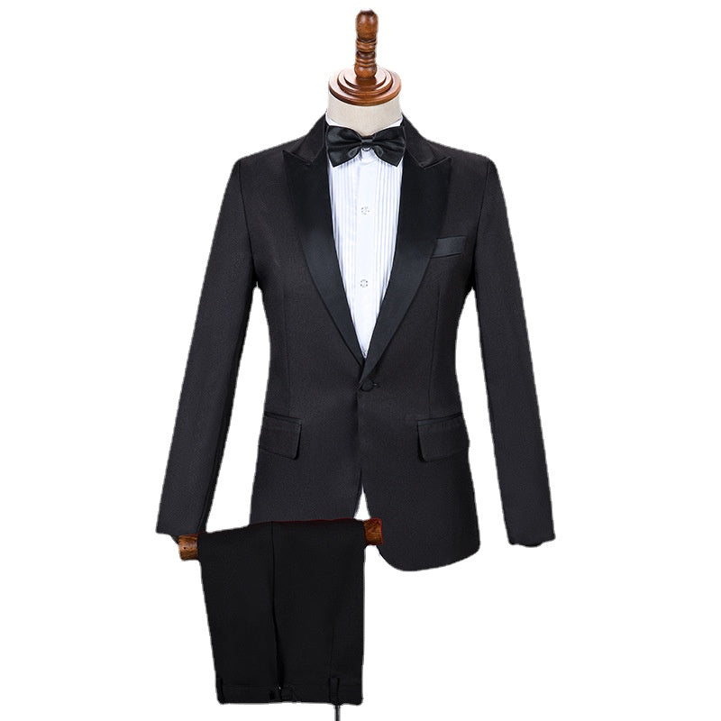 Costumes pour hommes 2 pièces, costumes de mariage pour hommes sur mesure, smoking de marié, trois pièces pour hommes, veste, gilet et pantalon