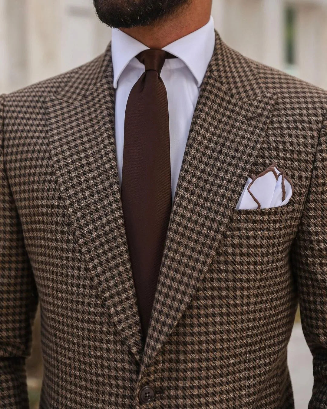 2 Pieces Men Wedding Suits Blazer Pants Peaked Lapel Groom Wedding Tuxedos Formal Custom Made