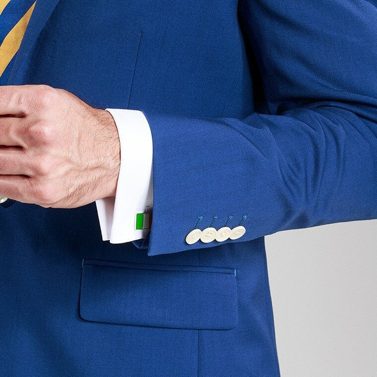 Trajes casuales azul rey hechos a medida para hombre, esmoquin de 2 piezas, traje de novio, traje de boda entallado (chaqueta, pantalón y corbata). 
