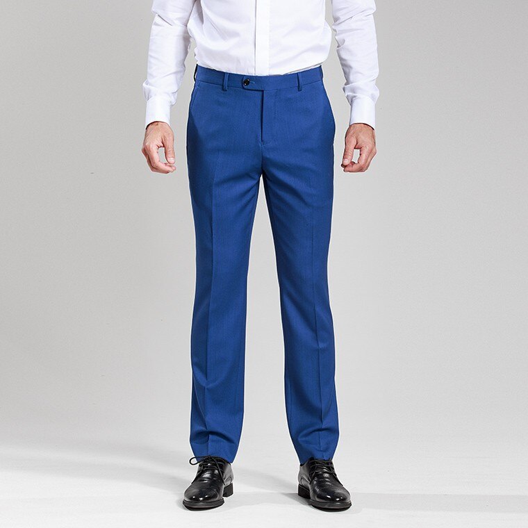 Trajes casuales azul rey hechos a medida para hombre, esmoquin de 2 piezas, traje de novio, traje de boda entallado (chaqueta, pantalón y corbata). 