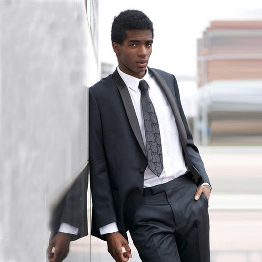 Business Suit men Wedding Suit Tuxedo For Wedding Best Man Wear Groom Wear Peaky Blinder Two Pieces Suit (Jacket+Pants)