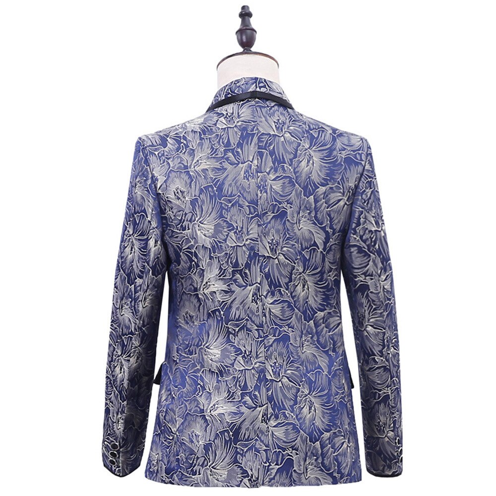 Trajes de hombre para boda, esmoquin, trajes formales de negocios, trajes de fiesta, vestidos de graduación, traje estampado de dos piezas (chaqueta + pantalón) 