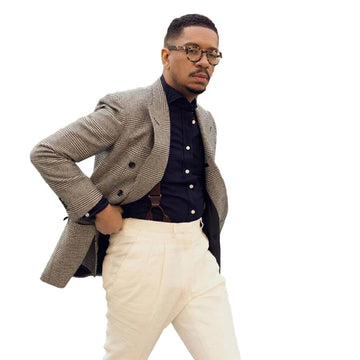 Lattice Gentleman Men Suits With 2Pieces  Designer Wedding  Formal Occasion