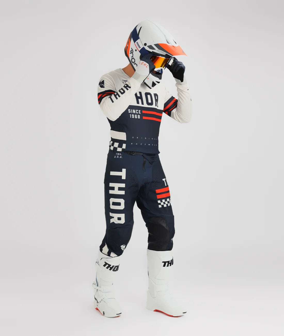 TLD Racing MX Dirt Bike Combos Ensemble d'équipement de motocross Ensemble de maillot de moto tout-terrain Vêtements de course hors route Combinaison de moto