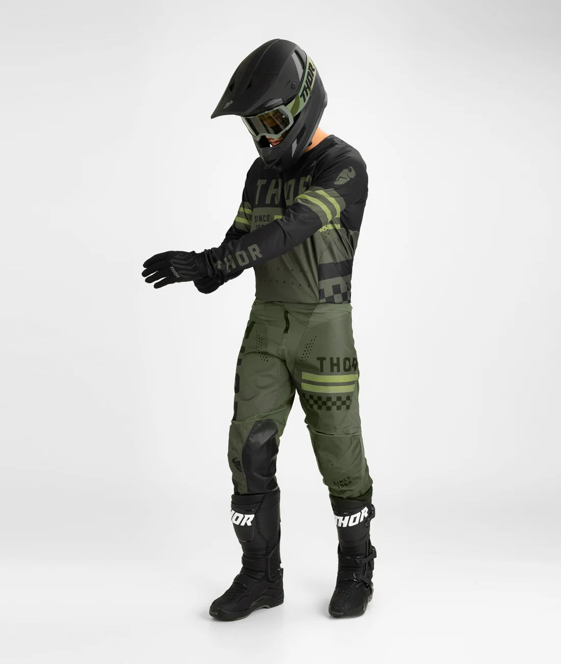TLD Racing MX Dirt Bike Combos Ensemble d'équipement de motocross Ensemble de maillot de moto tout-terrain Vêtements de course hors route Combinaison de moto