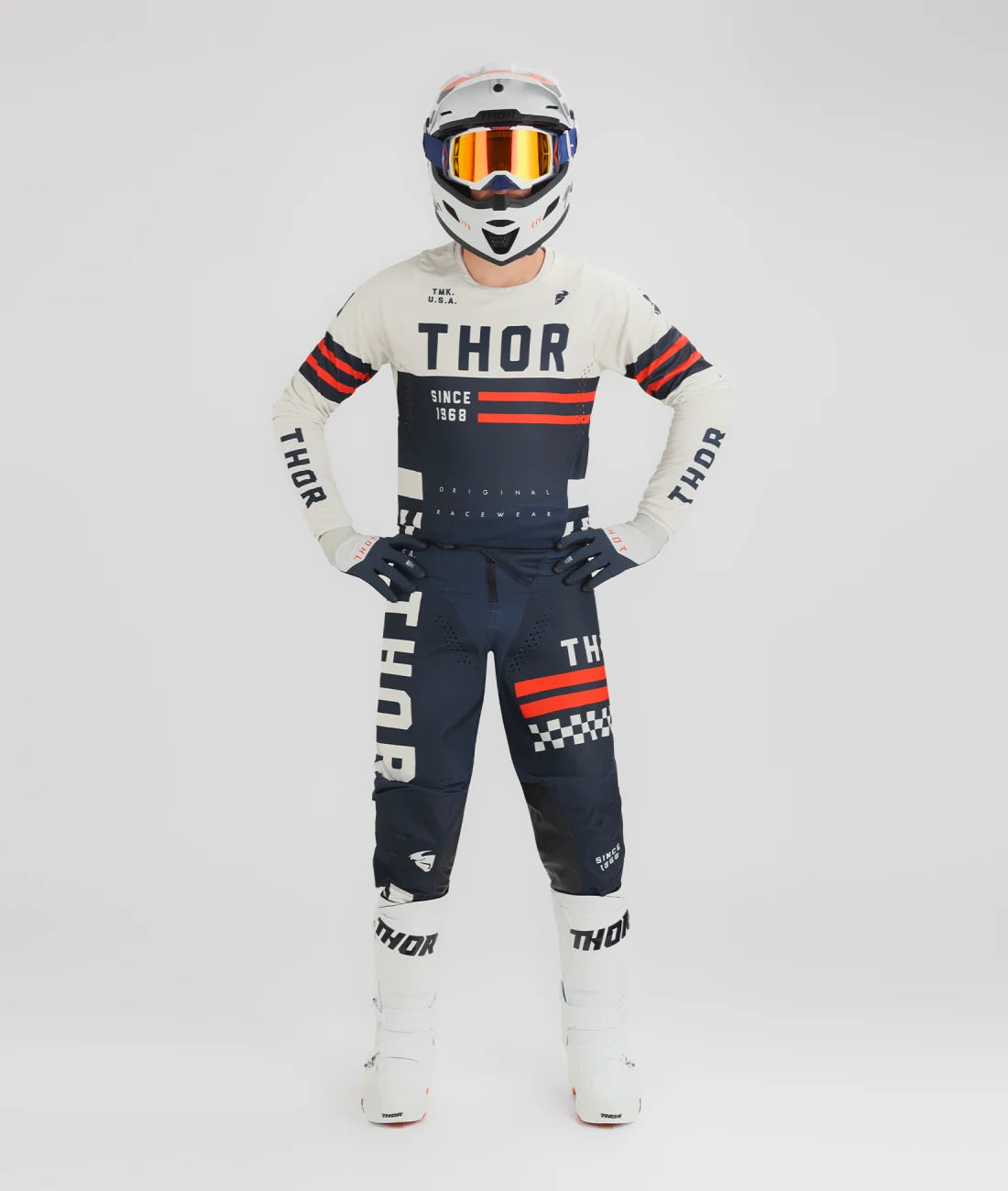 TLD Racing MX Dirt Bike Combos Ensemble d'équipement de motocross Ensemble de maillot de moto tout-terrain Vêtements de course hors route Combinaison de moto