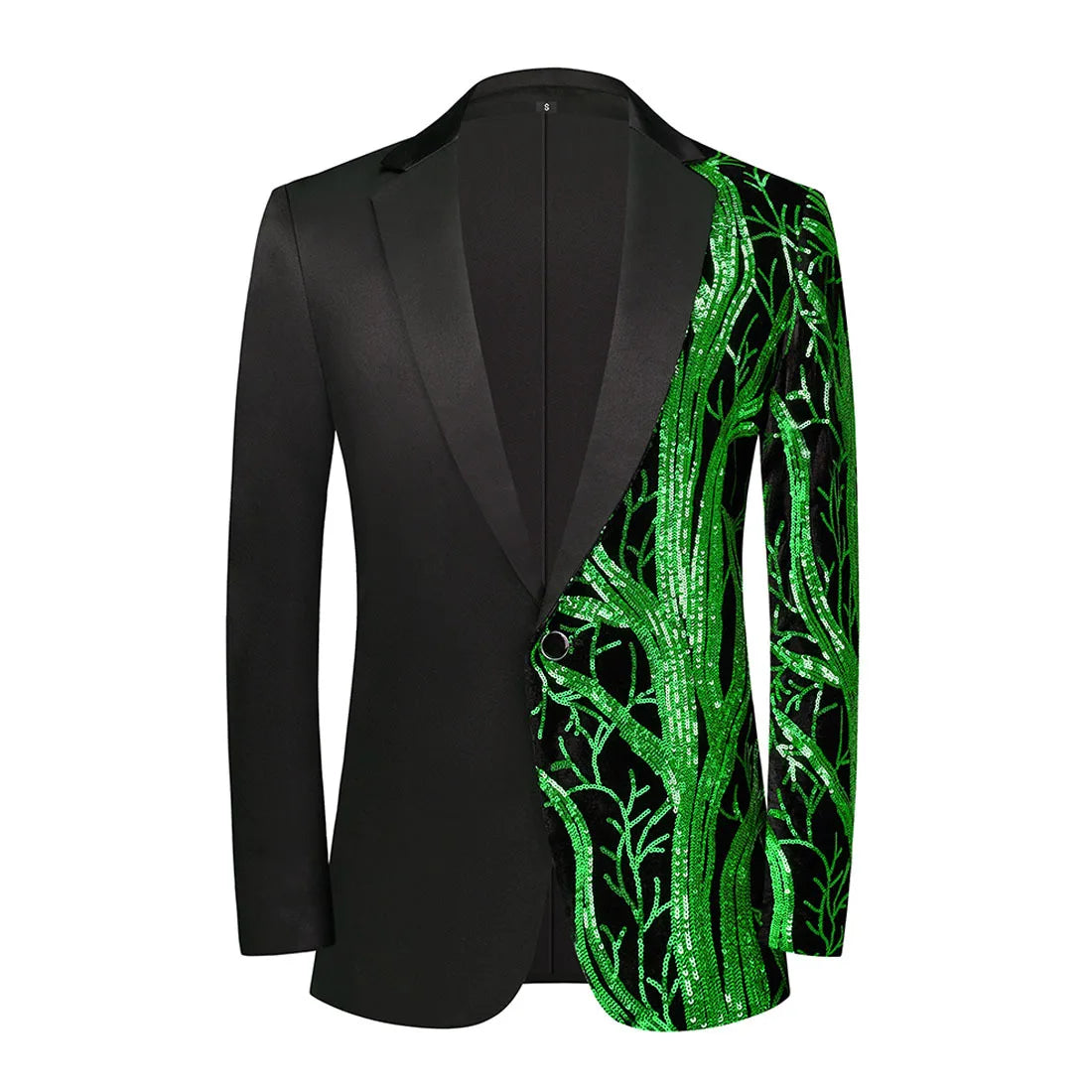 Nuevo y atractivo traje de lentejuelas de baile informal de talla grande para hombre, chaqueta de traje de moda boutique, blazer de diseñador para hombre
