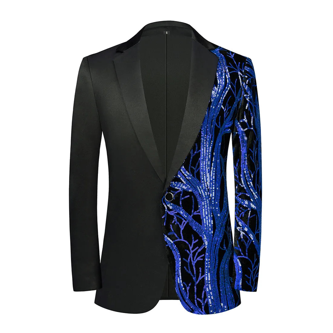 Nuevo y atractivo traje de lentejuelas de baile informal de talla grande para hombre, chaqueta de traje de moda boutique, blazer de diseñador para hombre