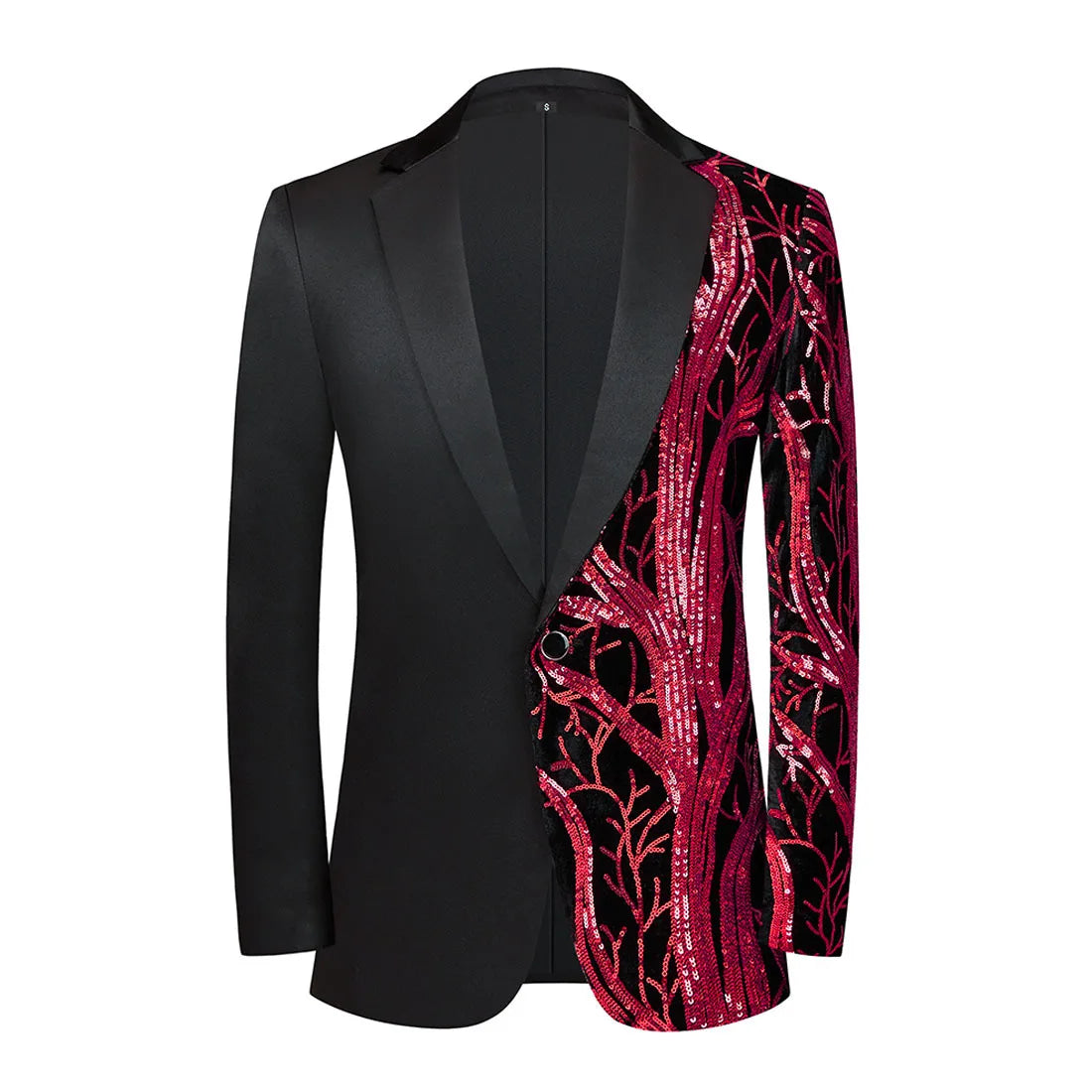 Nuevo y atractivo traje de lentejuelas de baile informal de talla grande para hombre, chaqueta de traje de moda boutique, blazer de diseñador para hombre