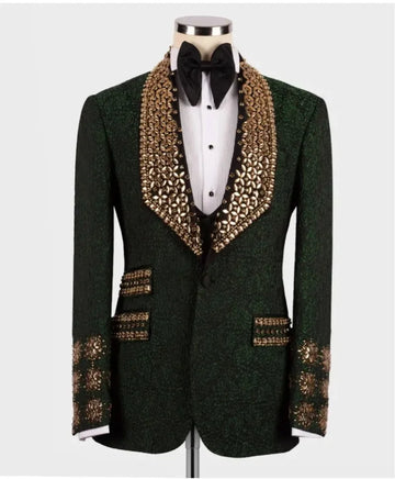 7 costumes pour hommes sur mesure, ensemble de luxe 