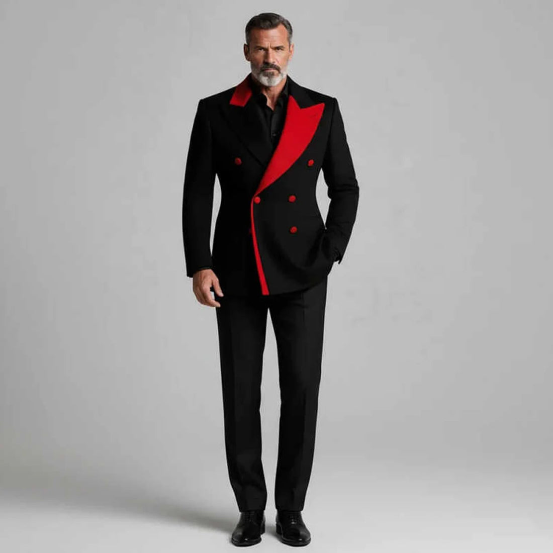 Luxury Men Suits Wedding Groom Tuxedos Double Breasted 2 Pieces Sets Luxury Male Prom Blazers Party Homme Customized