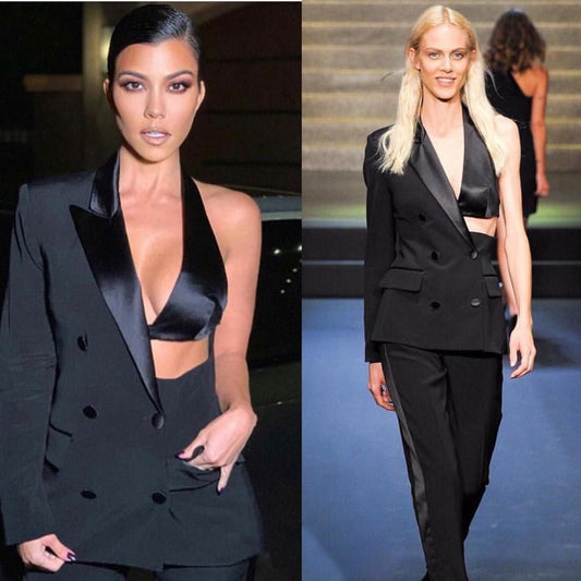 Black Mother Of The Bride Pant Suits Unique Designer Business Suits Women Tuxedos Blazer For Wedding Party (Jacket+Pants)