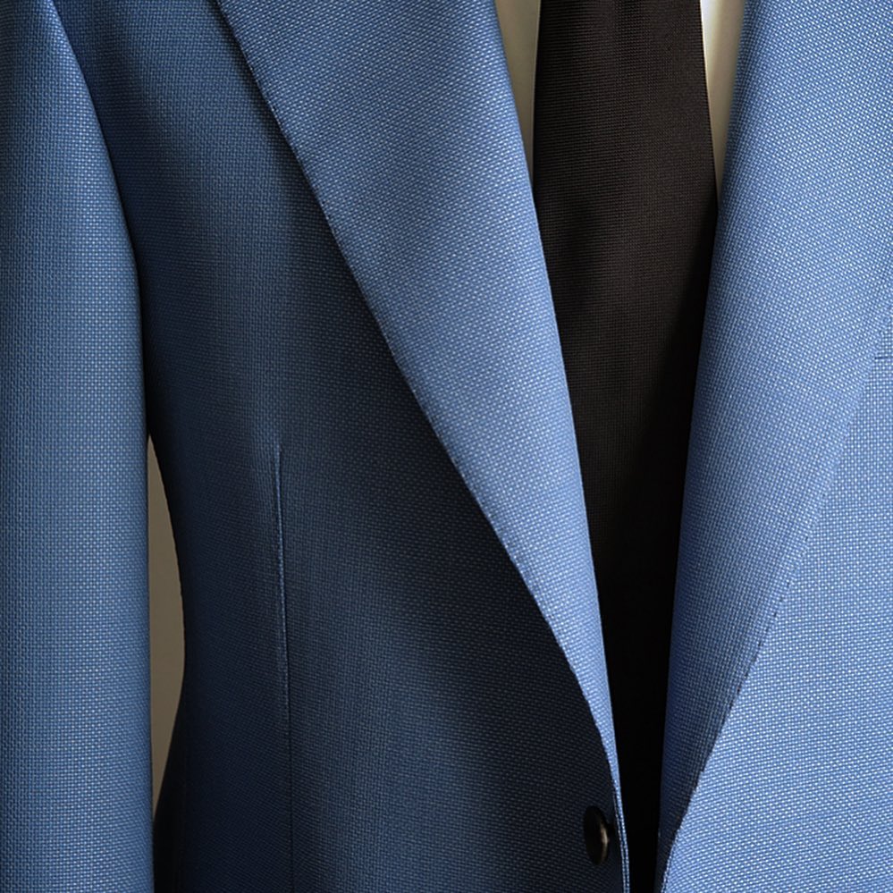 Blue Classic Men Wedding Suit Two-Pieces Coat And Pant Slim Fit Bridegroom Jacket Custom Made Party Tuxedos
