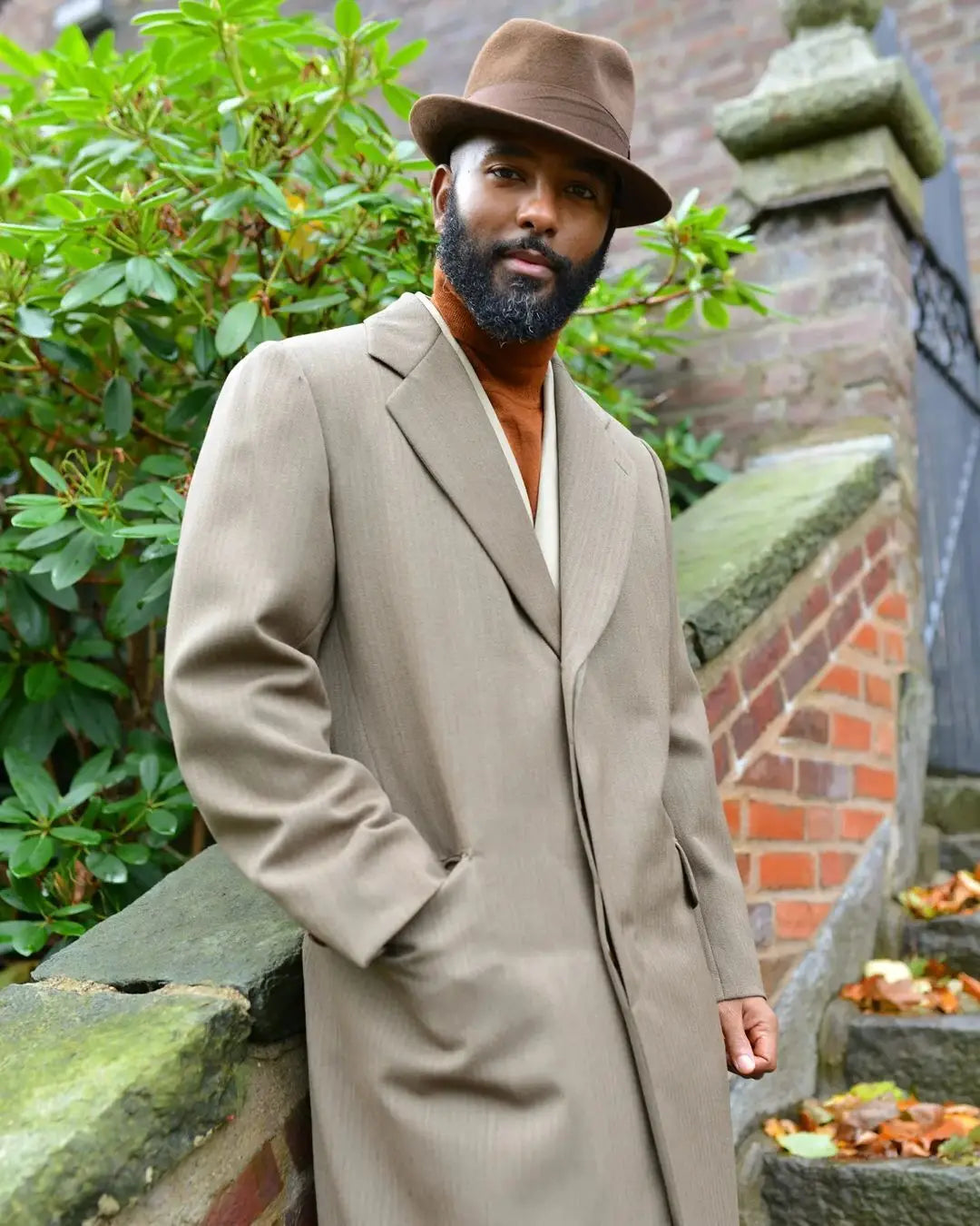 Traje de negocios marrón para hombre, a medida, 3 piezas, abrigo, blazer, pantalones, botonadura sencilla, ajustado, formal, de negocios, informal, para anfitrión de fiesta, a medida.