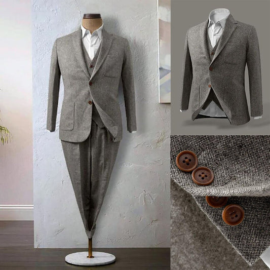 Business Men Suits With Slim Fit Lapel Wedding Prom Coats and Pants Tuxedos Groom Tailored