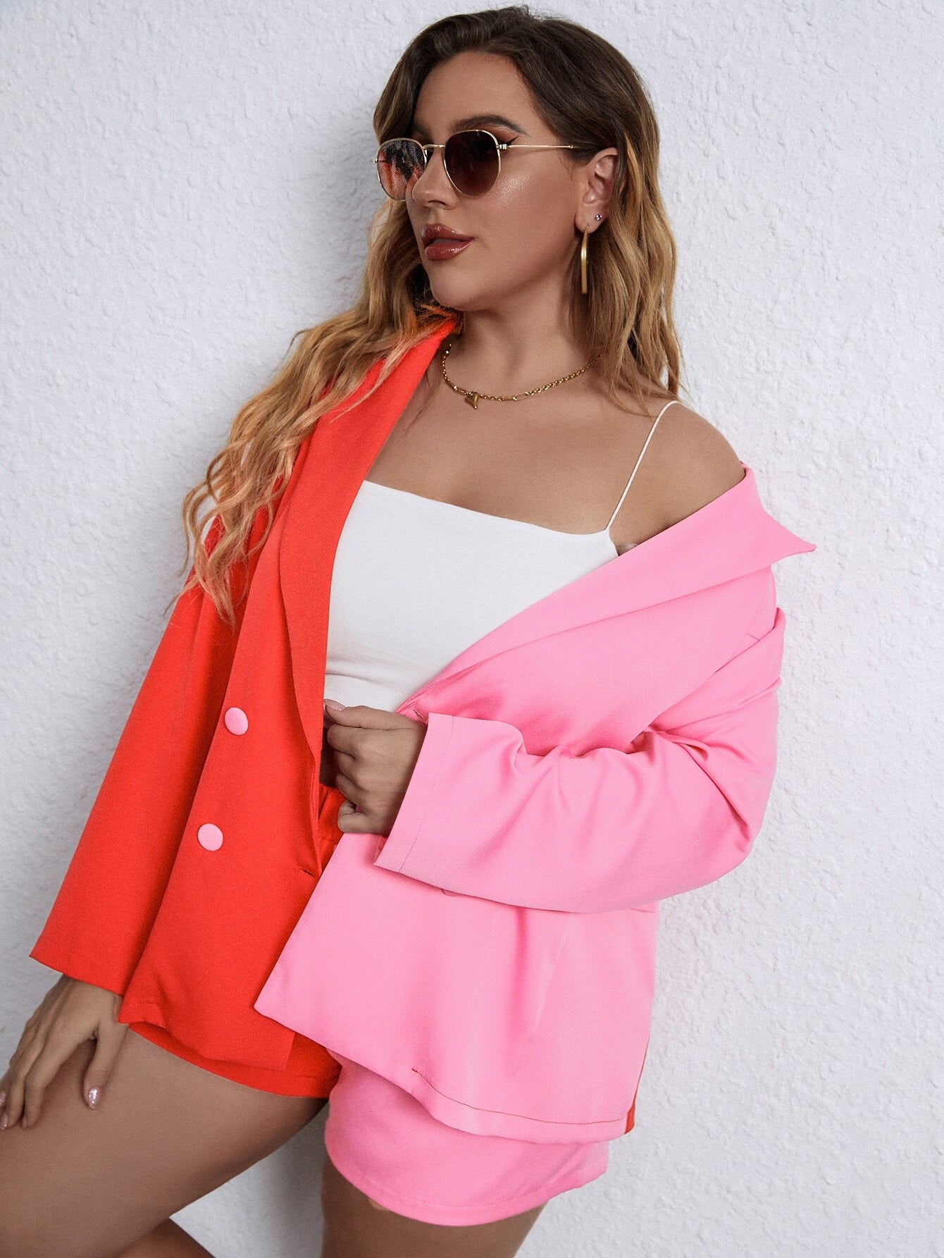 Candy Color Women Blazer Set Summer Short Office Ladies Leisure Business Custom Made Formal Outfit Shorts