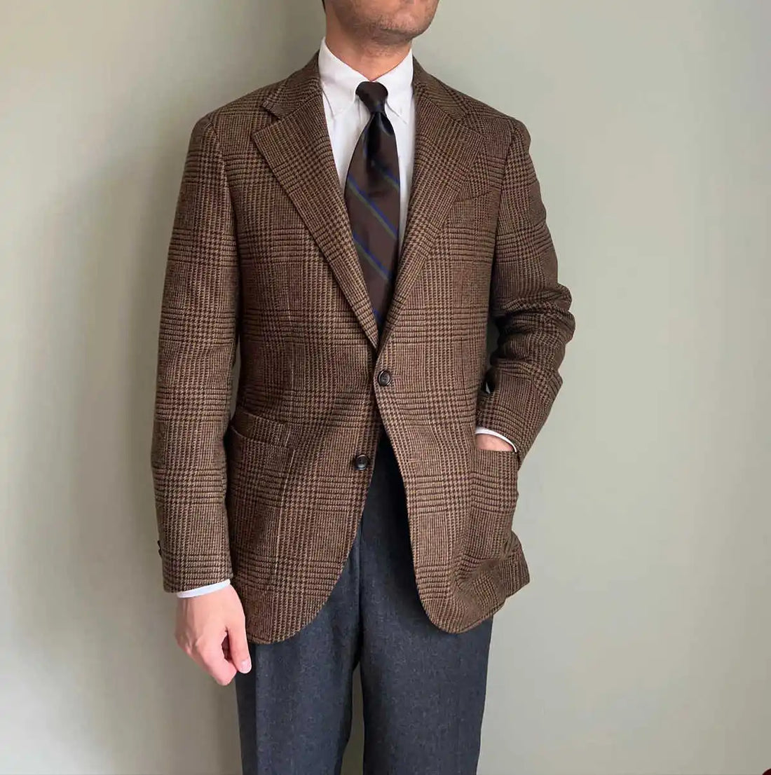 Traje informal para hombre, 2 piezas, blazer, pantalón, cuello de lazo, botonadura sencilla, hebilla, ropa de trabajo, traje de boda de negocios.