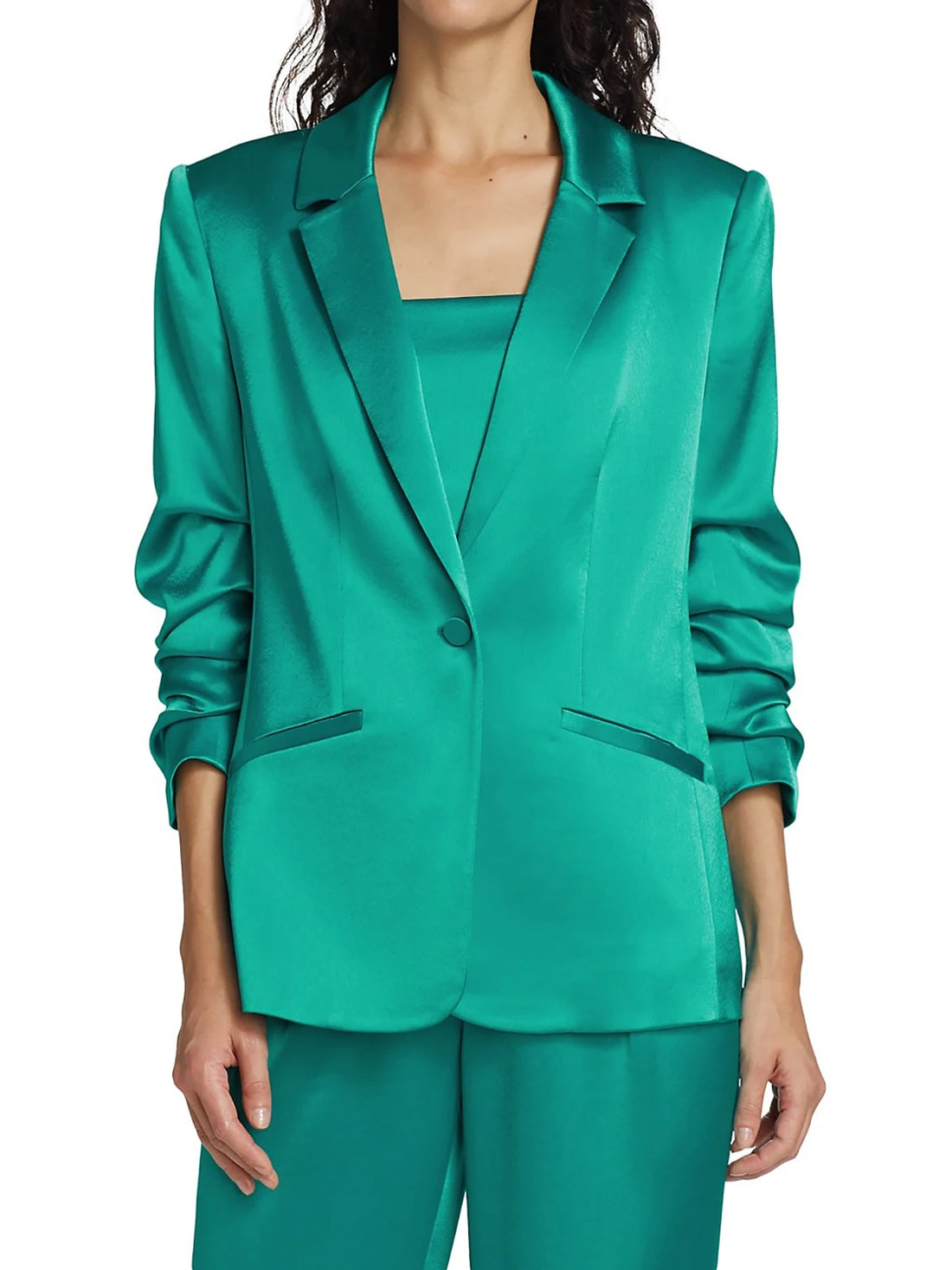 Casual Women Pants Suits Designed Loose Blazer Office Lady One Button Daily Party Dresses Custom Made 3 Pieces Set