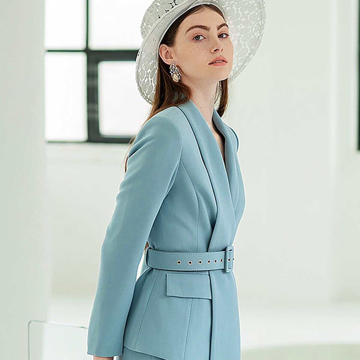 Trajes de pantalón para mujer, a medida, para fiesta de graduación, blazer para boda, pantalones rectos, 2 piezas 