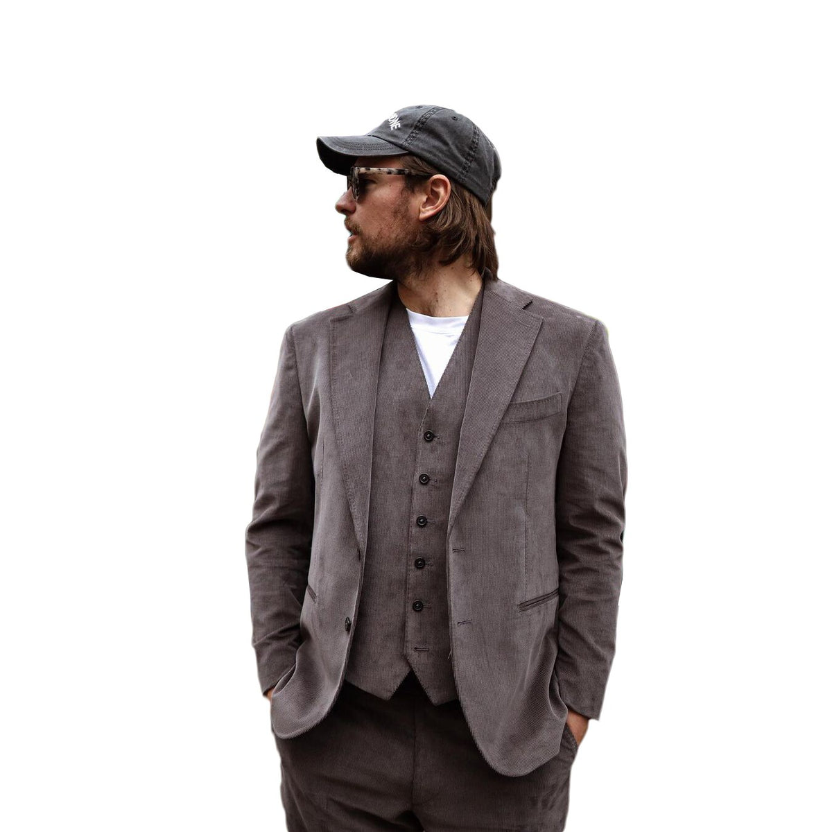 Traje clásico marrón para hombre, de un solo pecho, hecho a medida, de tres piezas, chaqueta, chaleco, pantalones, traje de novio de diseñador para ocasiones formales. 