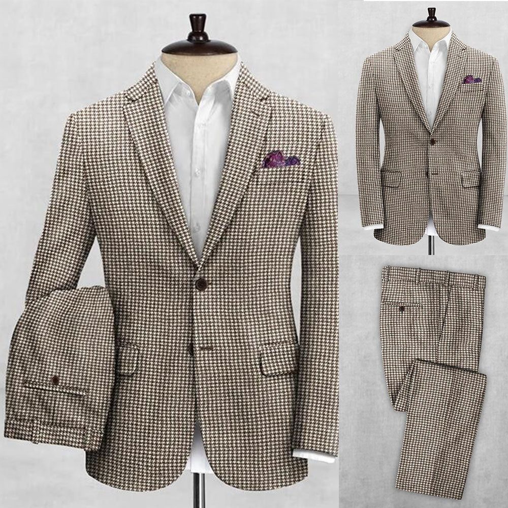 Trajes clásicos para hombre, chaqueta y pantalones, para graduación, boda, fiesta, cantante, novio, traje de casa para hombre 