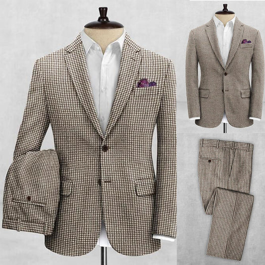 Classic Men Suits Jacket and Pants Prom Wedding Party Singer Groom Costume Home Suit for Men