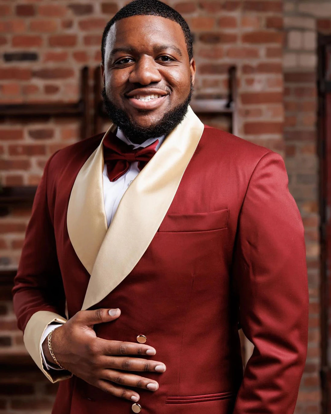 Trajes de boda clásicos de cuello chal rojo para hombre, esmóquines de dos piezas para hombre negro, traje formal de alta calidad para ocasiones especiales, hecho en talla grande.