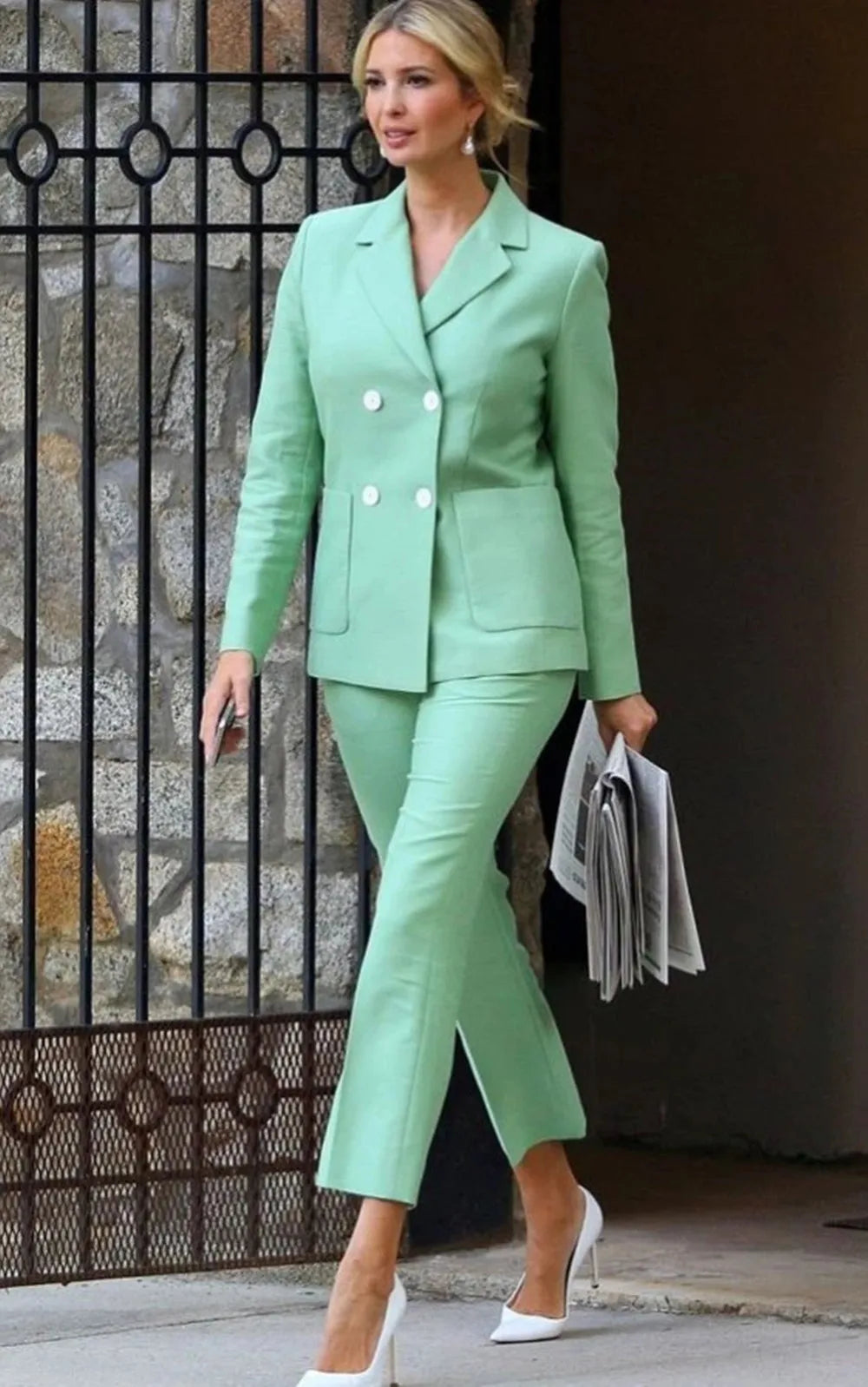 Robes simples classiques à revers crantés, coupe ajustée, veste à poche, pantalon crayon sur mesure, blazer décontracté, ensemble 2 pièces