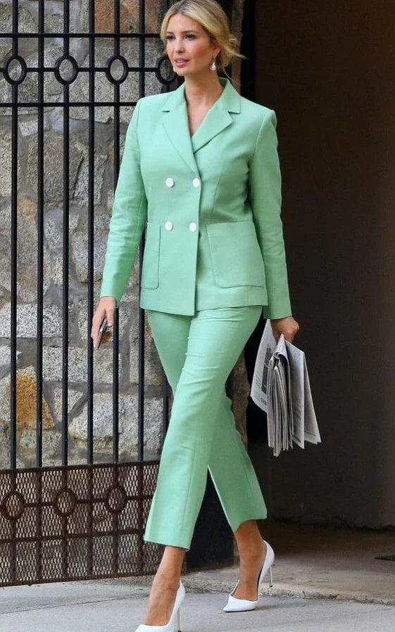 Robes simples classiques à revers crantés, coupe ajustée, veste à poche, pantalon crayon sur mesure, blazer décontracté, ensemble 2 pièces