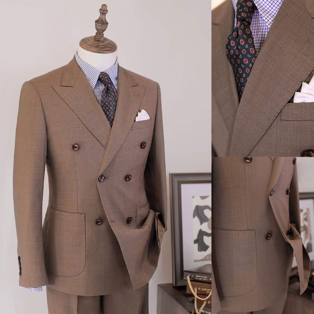 Trajes clásicos de boda para hombre, nuevos, cómodos, ajustados, a medida, para novio, 2 piezas, abrigo, pantalón, ocasiones formales, fiesta, cantante, disfraz hecho a medida.