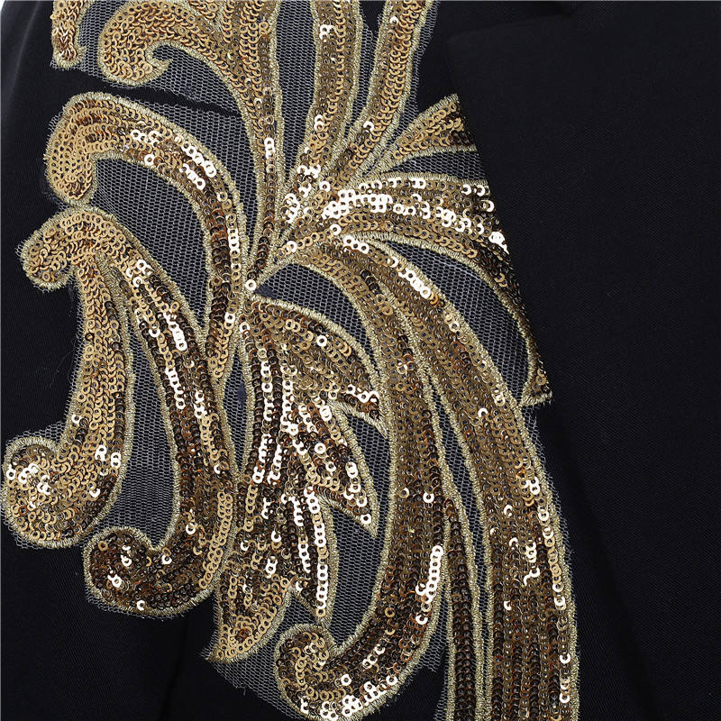 Costume de mariage classique pour homme avec manteau et pantalon à paillettes, sur mesure, pour affaires, formel, smoking, fête 