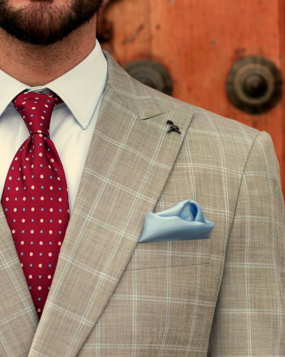 Costume classique pour homme, smoking de mariage, revers châle, treillis, marié, robe classique/mariage/dîner/fête, veste sur mesure, pantalon