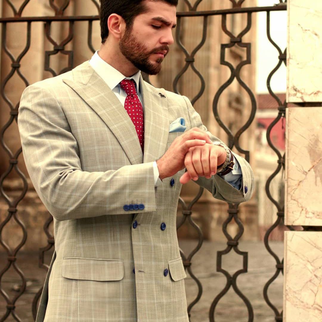Costume classique pour homme, smoking de mariage, revers châle, treillis, marié, robe classique/mariage/dîner/fête, veste sur mesure, pantalon