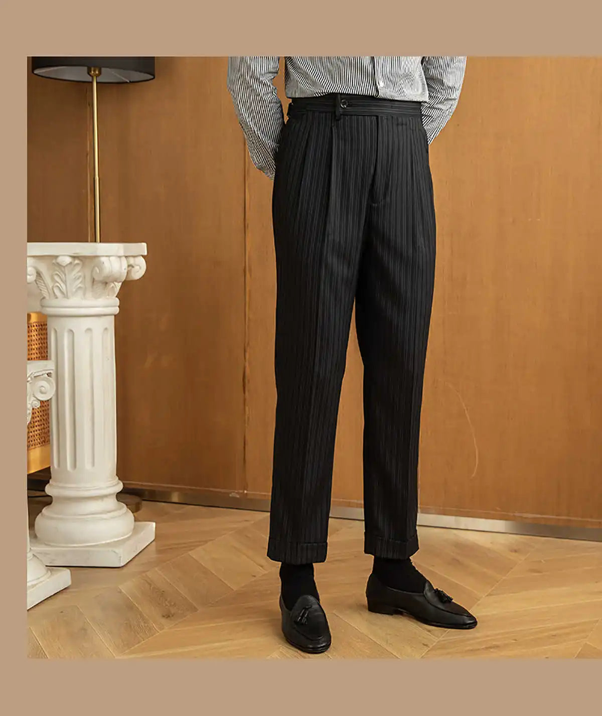Commercial Men's Suit 3Pieces Blazer Vest Pants Bow Collar Single Breasted Buckle Work Wear Bussiness Wedding Costume