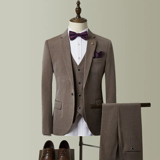 Custom Made Groom Wedding Dress Blazer Suits Pants Business Classic Dress Trousers