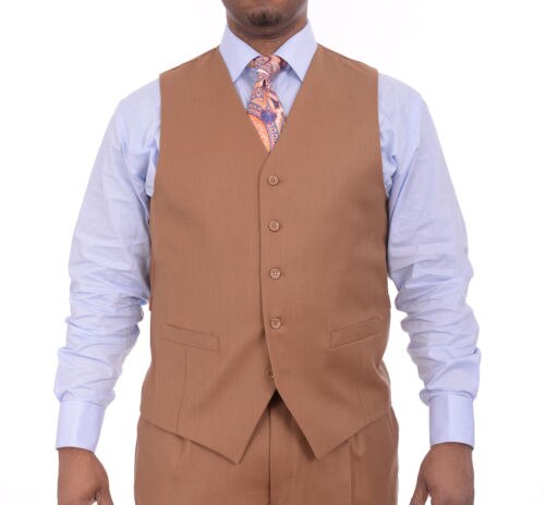 Costume homme bleu clair 3 pièces (veste + pantalon + gilet) sur mesure, coupe slim, pour marié, bal de promo, Terno Masculino 