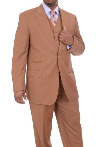 Costume homme bleu clair 3 pièces (veste + pantalon + gilet) sur mesure, coupe slim, pour marié, bal de promo, Terno Masculino 